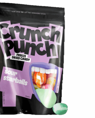 Crunch Punch - Sour Starballs 100gr