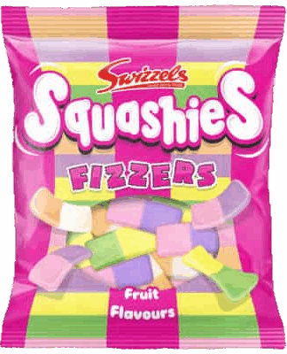 Squashies Fizzers 140g