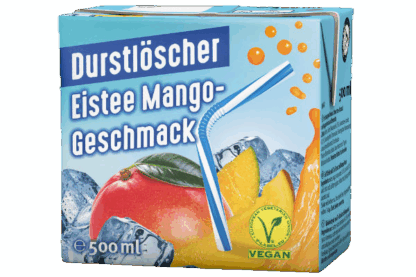 Durstlöscher Eistee Mango 500ml