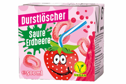 Durstlöscher Saure Erdbeere 500ml