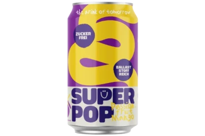 Super Pop – Passionfruit Mango 330ml Dose